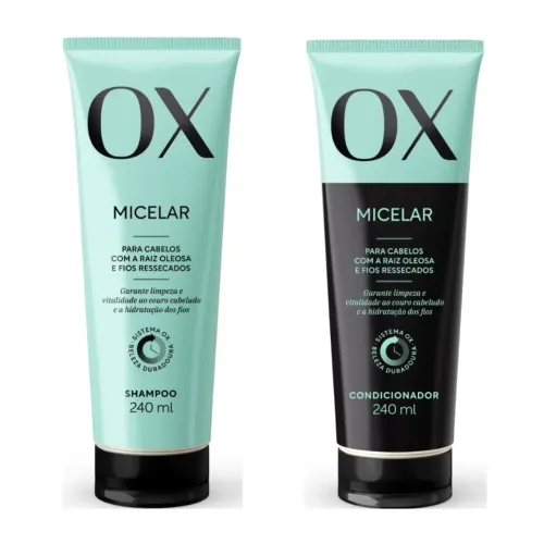 OX - Micelar para cabelos Olesos e Fragilizados