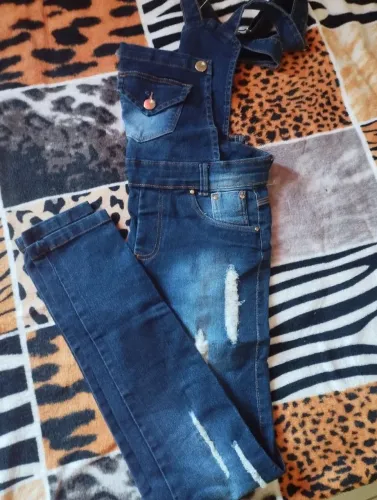 Macacão jeans