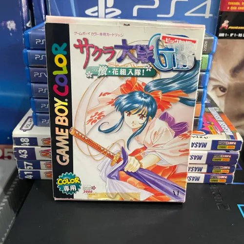 Sakura Taisen GB Game Boy Color Japonês Completo