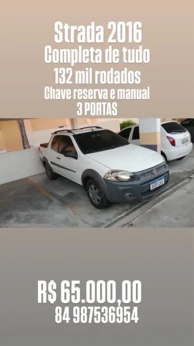 Fiat Strada Working 1.4 MPI Fire Flex 8V CD 2016