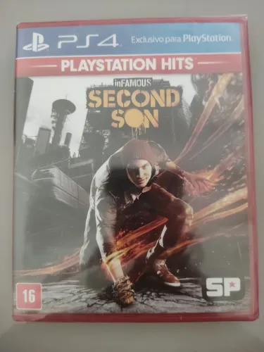 Infamous Second Son Ps4 midia fisica LACRADO