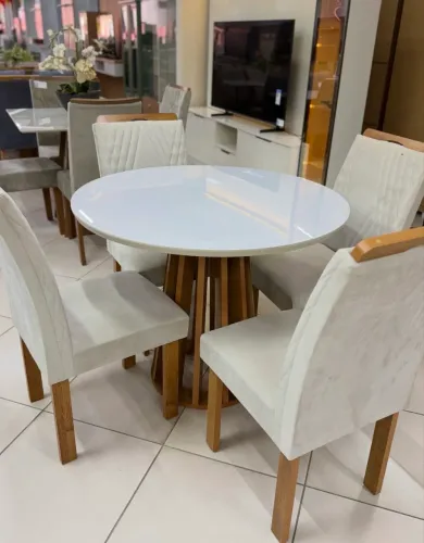 Mesa Berlim redonda