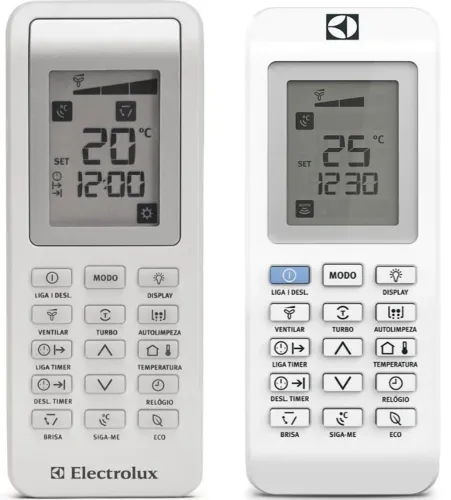 Controle ar condicionado Eletrolux