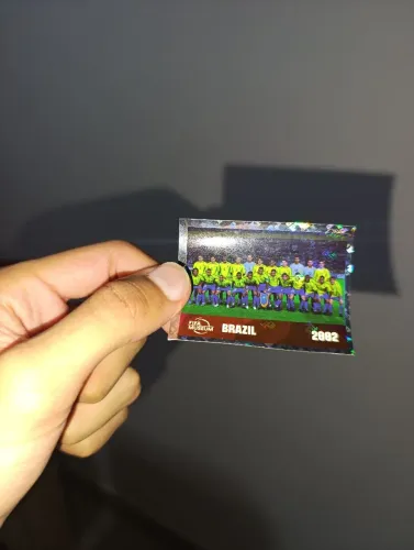 Figurinha fwc Brazil 2002