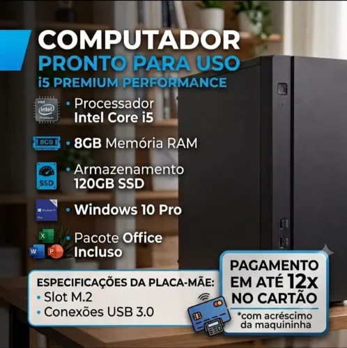 Computador i5 com SSD