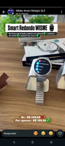 Relógio Smartwatch