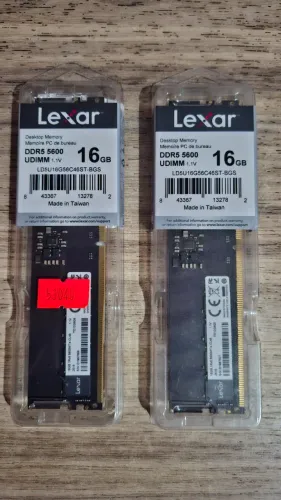 Memória RAM 32GB DDR5 5600MHZ
