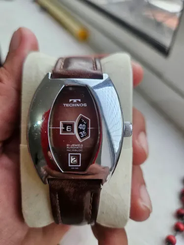 Relogio Technos Jumper Hour Automático suíço raro