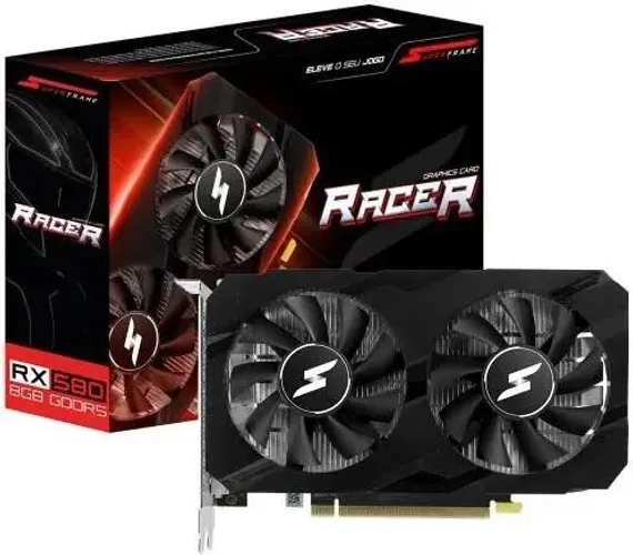 Placa De Vídeo SuperFrame AMD Radeon Rx 580 Racer