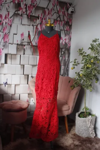 Vestido Sereia Vermelho