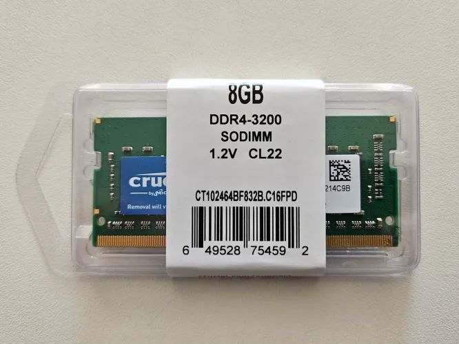 Memória RAM ddr4 3200 8GB