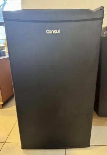 Frigobar Consul 117L Preto Fosco - Funcionando perfeitamente