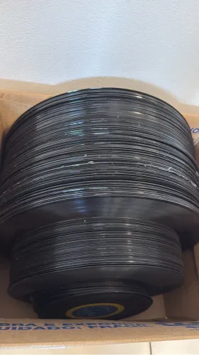 Discos de vinil para decoração