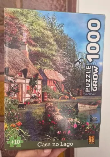 Quebra cabeça Casa no Lago - 1000 pçs