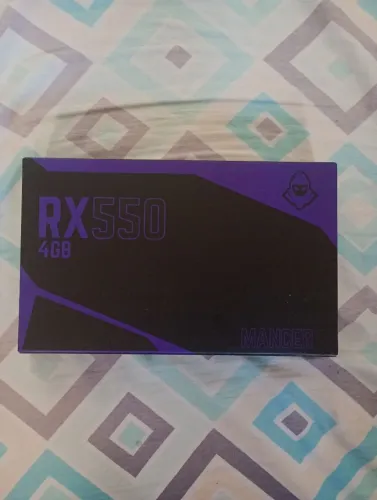 Placa de video RX550 4GB