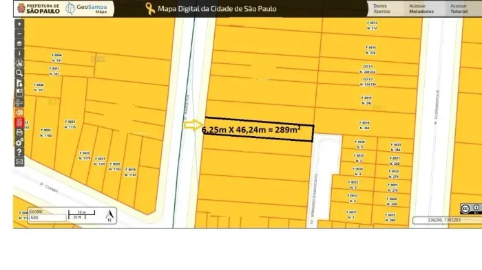 Terreno à venda, 289 m² por R$ 899.000,00 - Alto da Mooca - São Paulo/SP
