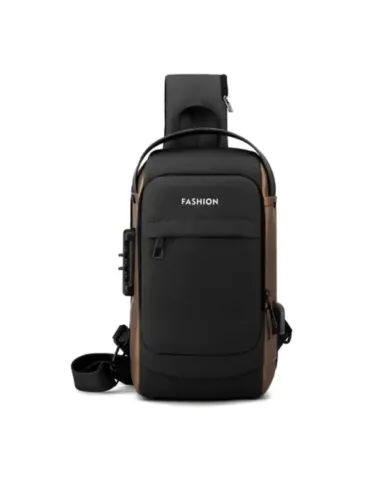Promoçõ - Mochila Masculina De Ombro Com Trava De Segurança