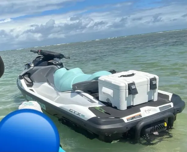 Jet Sea Doo GTX 130 PRO C/ SOM 40 hrs + Reboque + Cooler