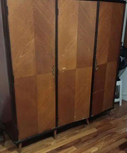 Armário 3 portas de Madeira Guarda Roupa Roupeiro