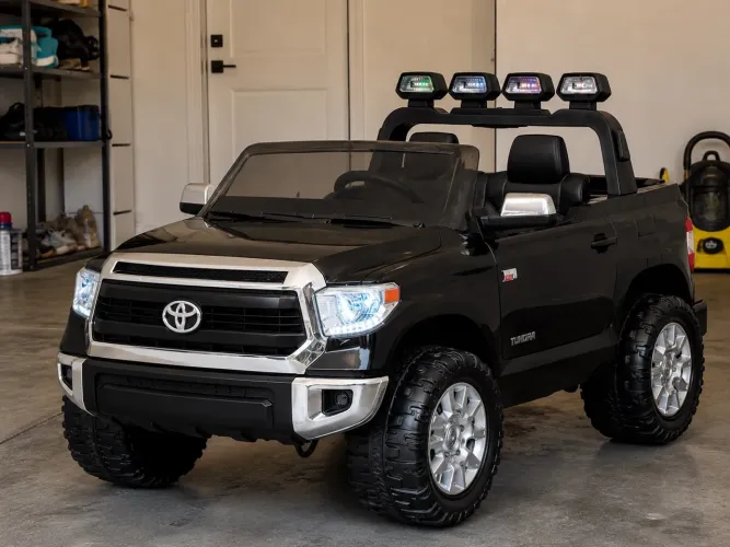Carrinho Elétrico Infantil Carro Passeio Toyota Tundra 24V Preto
