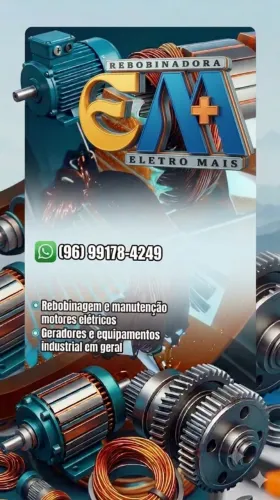 Rebobinadora Eletro Mais