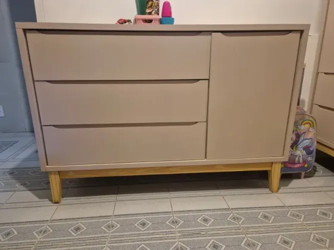 Conjunto de Móveis - Quarto Infantil Menina