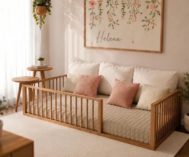 Cama Montessoriana - Solteiro Fazenda Frejó (Lilibe) 