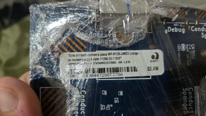 Placa Principal TV Philco PTV50RCG70BL 4K - Seminova (JUC7.820.00260975)
