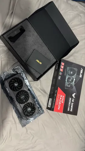 Placa de vídeo RX 6800 16Gb ASUS TUF GAMING TRIPLE FAN