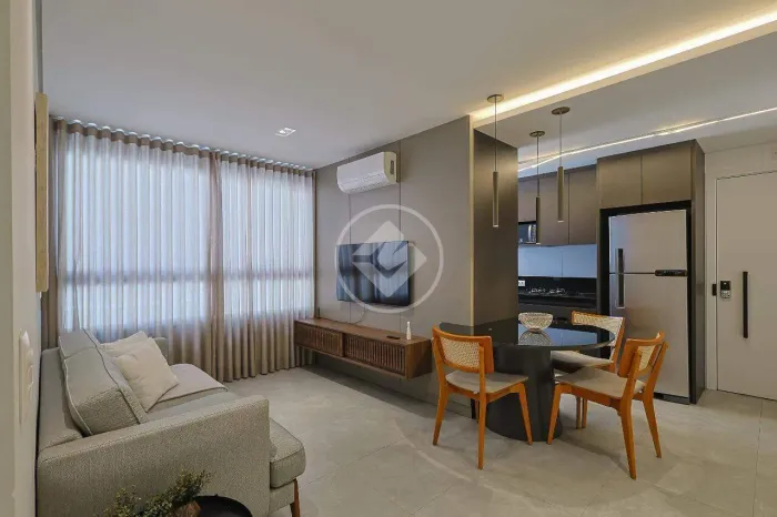 APARTAMENTO MOBILIADO 2 QUARTOS NO BAIRRO SANTA EFIGÊNIA