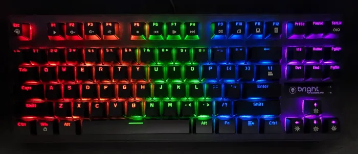 Teclado Mecânico Compacto Bright (Usado)