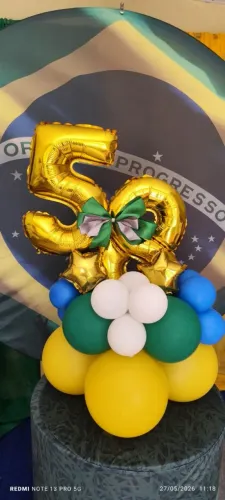 Arranjos da copa do mundo e para aniversários