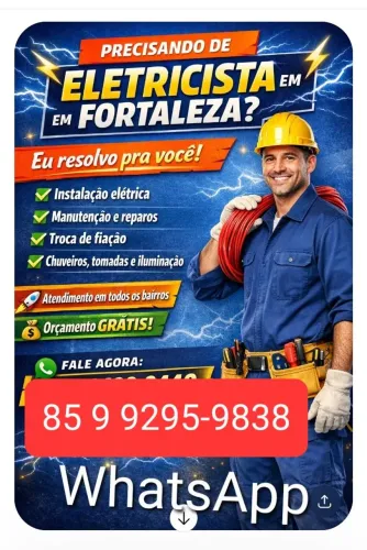 Eletricista profissional disponível 24 horas