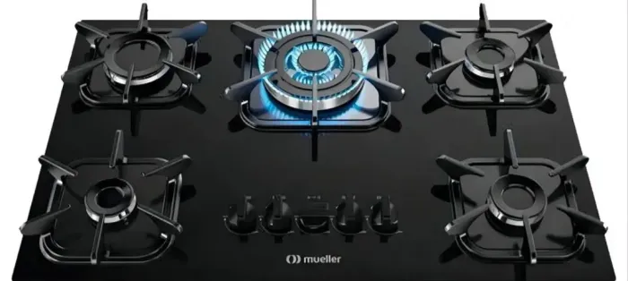 Fogão cooktop 5 bocas 