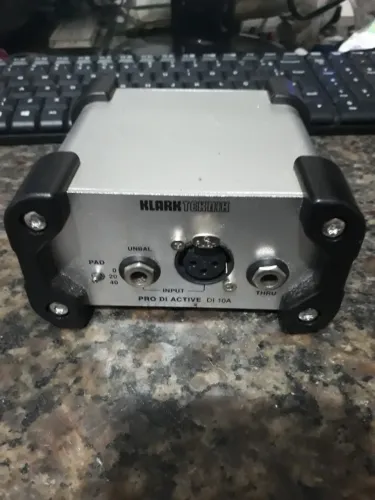 Direct Box profissional klark-teknik DI 10A mada england