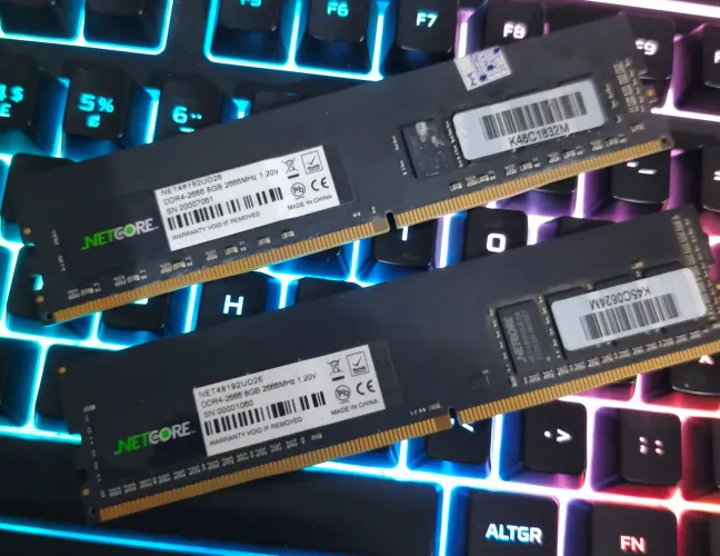 4 x 8Gb Ddr4 2600Mhz - funcionando perfeitamente