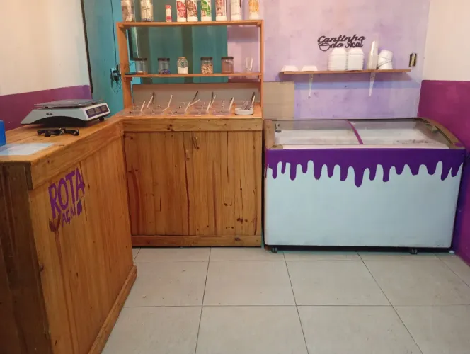  açaíteria kit bancada os dois por 600 reais 