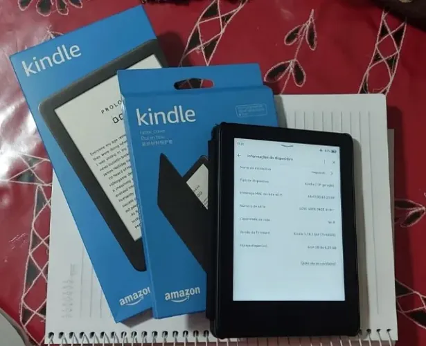 Kindle 10 geração com Película + Capa original