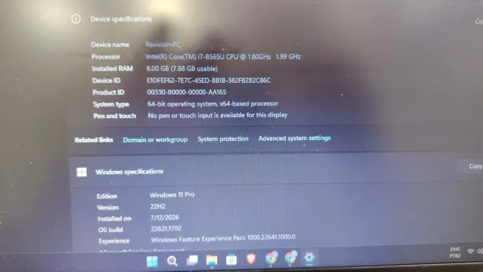 Notebook Dell