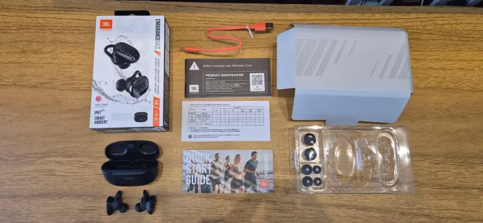 Fone JBL ENDURANCE RACE com pouco uso