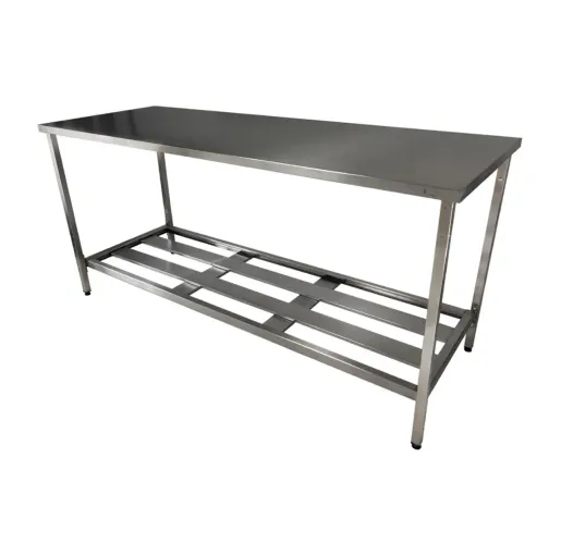 Mesa industrial de inox