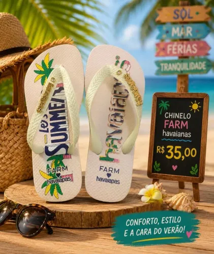 Chinelo havaianas feminino 