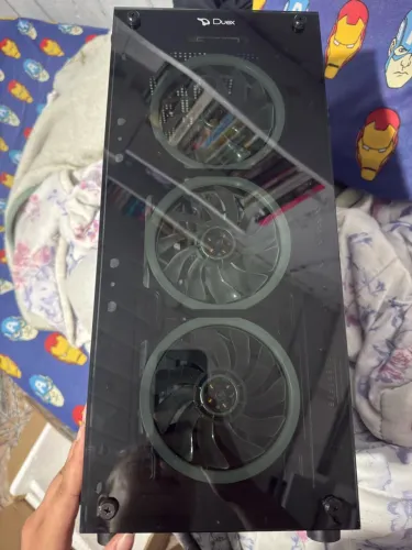 Gabinete Gamer Duex preto