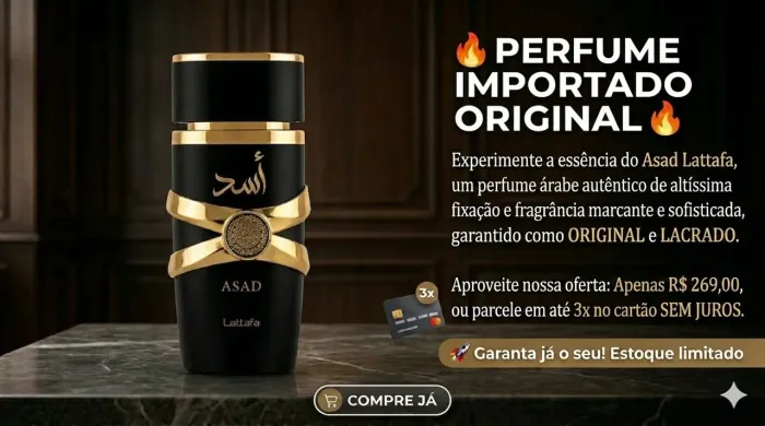 Perfume Asad tradicional "ORIGINAL LACRADO"