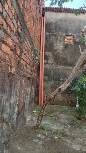 Vende-se três canos de esgoto de casa