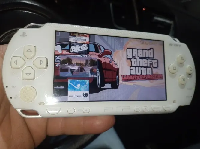 Psp ceramic White desbloqueado com gta