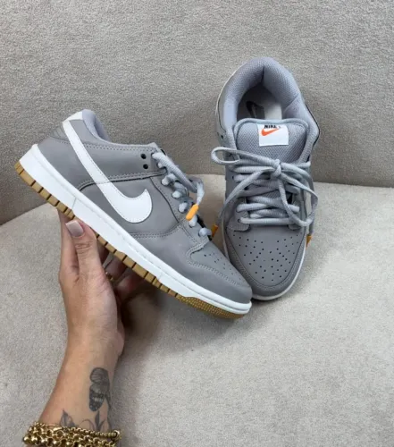  TENIS NIKE DUNK LOW SB CINZA
