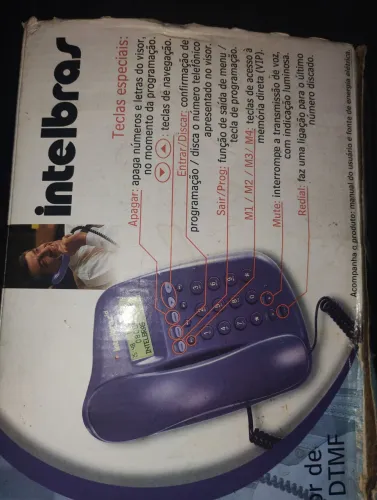 Identificador de chamadas intelbras