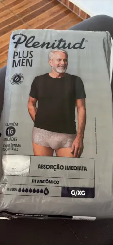 Fralda pra homens G/XG