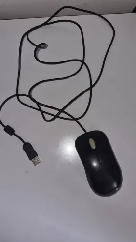 Mouse microsoft c/ fio USB